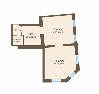2-Zimmer-Wohnung kaufen in Wien – 65 m², € 299.999 – Bild 13 von 18