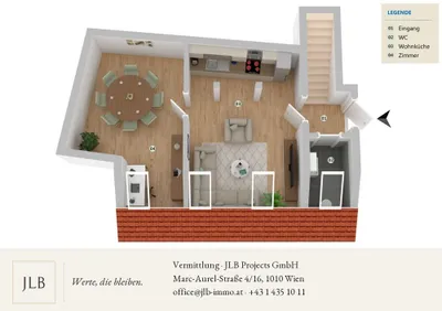 4-Zimmer-Wohnung mieten in Graz – 114,55 m², € 933 – Bild 15 von 15