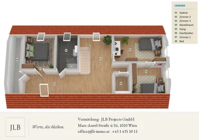 4-Zimmer-Wohnung mieten in Graz – 114,55 m², € 933 – Bild 14 von 15