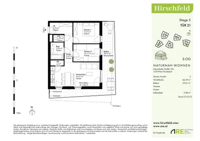 Immobilie kaufen in Wien – 66,15 m², € 366.000 – Bild 13 von 14