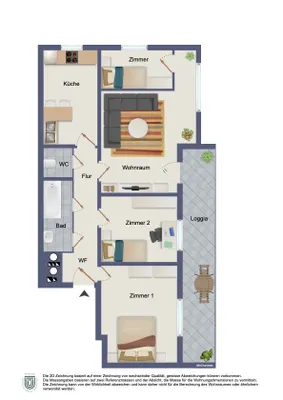 4-Zimmer-Wohnung kaufen in Graz – 95 m², € 299.000 – Bild 21 von 22