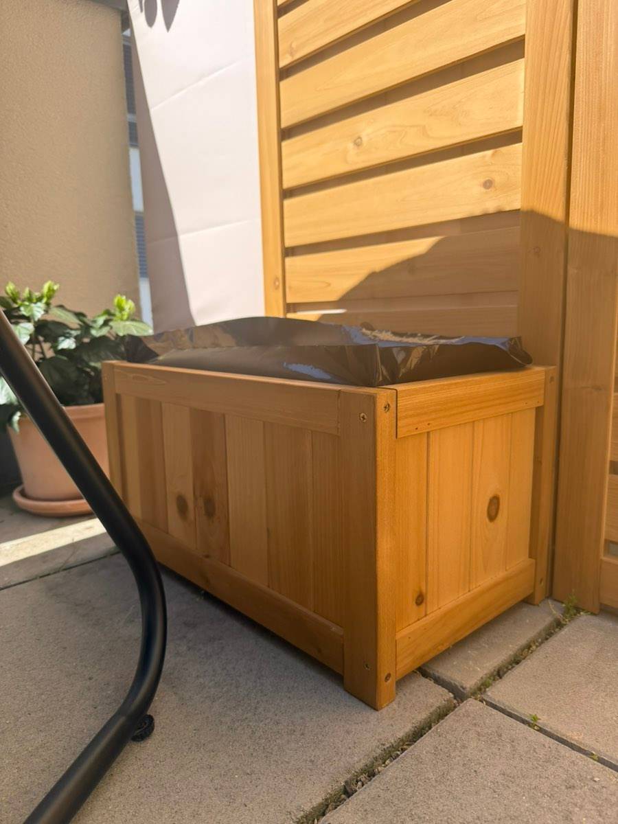 steck blumenkasten Rechteckiger Blumenkasten für außen