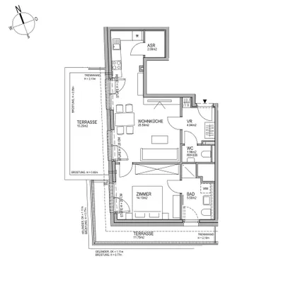 2-Zimmer-Wohnung kaufen in Wien – 54,47 m², € 355.017 – Bild 7 von 8
