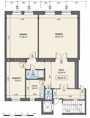 4-Zimmer-Wohnung kaufen in Wien – 90 m², € 438.000 – Bild 9 von 9