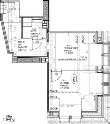 2-Zimmer-Wohnung kaufen in Wien – 51,11 m², € 273.000 – Bild 14 von 14