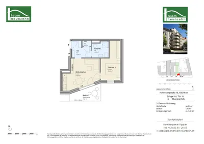 Immobilie kaufen in Wien – 40,31 m², € 273.000 – Bild 19 von 19