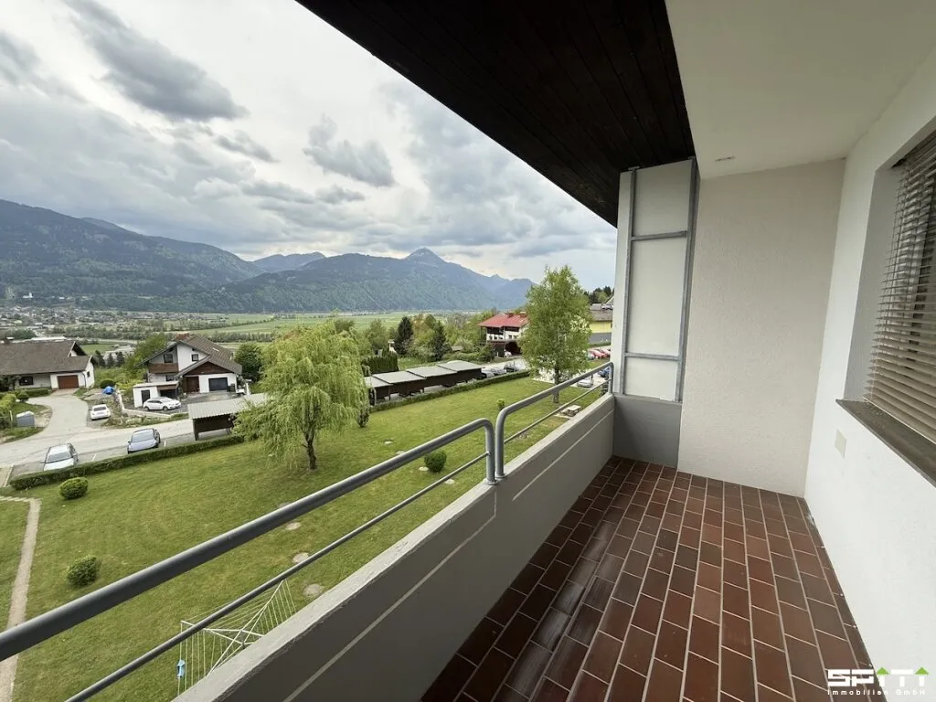 Nötsch im Gailtal: 3 Zimmerwohnung mit Loggia im 3. OG - Ansicht 3