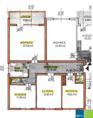 2-Zimmer-Wohnung kaufen in Villach Land – 88 m², € 141.000 – Bild 14 von 16