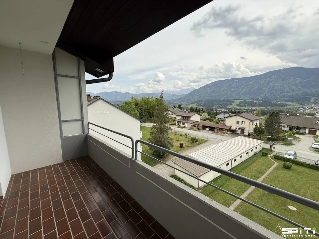 Nötsch im Gailtal: 3 Zimmerwohnung mit Loggia im 3. OG - Ansicht 2
