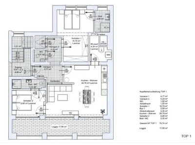 3-Zimmer-Wohnung kaufen in Voitsberg – 78,74 m², € 266.000 – Bild 20 von 20