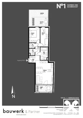 3-Zimmer-Wohnung kaufen in Bruck an der Leitha – 64,06 m², € 370.300 – Bild 7 von 7