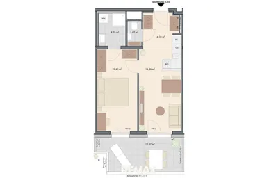 2-Zimmer-Wohnung kaufen in Wien – 43,43 m², € 263.000 – Bild 12 von 14