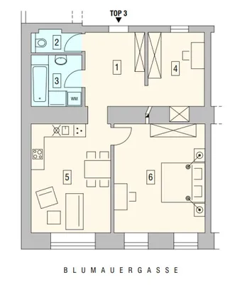 2-Zimmer-Wohnung kaufen in Wien – 66,36 m², € 368.900 – Bild 11 von 11