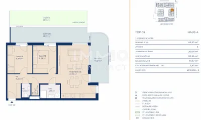 3-Zimmer-Wohnung kaufen in Wien – 69,85 m², € 429.000 – Bild 10 von 10