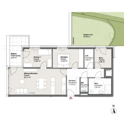 Wohnung kaufen in Zell am See – 67,54 m², € 540.320 – Bild 4 von 8