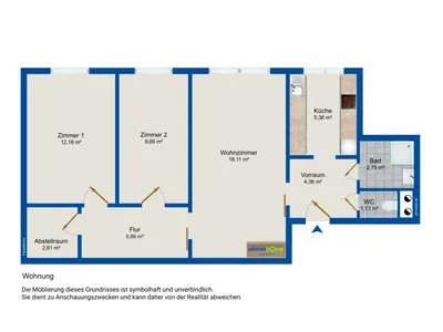 3-Zimmer-Wohnung kaufen in Wien – 61,82 m², € 249.000 – Bild 13 von 13