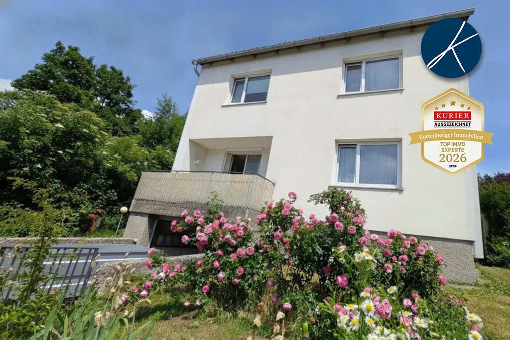 ideale Lage in Hollabrunn: 5 Zimmer, 111m², großer Garten, Balkon, Terrasse und Garage, Hollabrunn