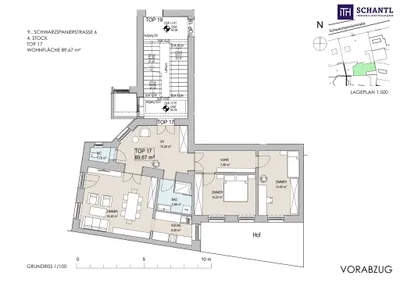 3-Zimmer-Wohnung kaufen in Wien – 90,01 m², € 1.069.000 – Bild 27 von 28