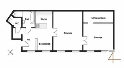 2-Zimmer-Wohnung mieten in Wien – 79,27 m², € 2.150 – Bild 10 von 10