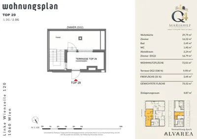 3-Zimmer-Wohnung kaufen in Wien – 72,03 m², € 620.000 – Bild 31 von 31
