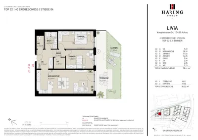 3-Zimmer-Wohnung kaufen in Mödling – 75,61 m², € 393.500 – Bild 9 von 9