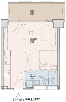 1-Zimmer-Wohnung mieten in Wien – 33,9 m², € 1.100 – Bild 17 von 17