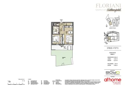 2-Zimmer-Wohnung kaufen in Tulln – 49,95 m², € 275.000 – Bild 28 von 28