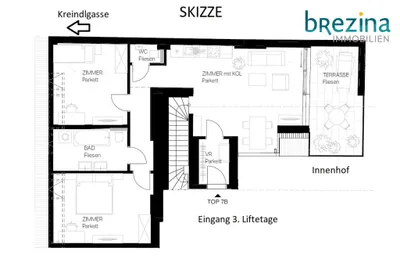 3-Zimmer-Wohnung mieten in Wien – 75 m², € 2.248 – Bild 24 von 25