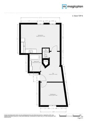 2-Zimmer-Wohnung mieten in Südoststeiermark – 50 m², € 415 – Bild 11 von 11