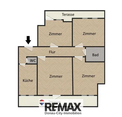 4-Zimmer-Wohnung mieten in Wien – 99 m², € 1.600 – Bild 12 von 12