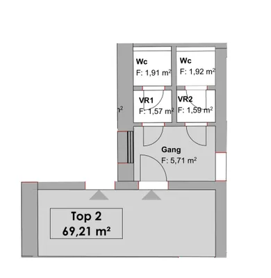 Gewerbeimmobilie mieten in Salzburg Stadt – 82 m², € 1.580 – Bild 6 von 8