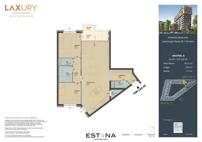 3-Zimmer-Wohnung kaufen in Wien – 92,2 m², € 548.100 – Bild 18 von 19