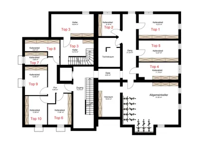 2-Zimmer-Wohnung mieten in Vöcklabruck – 39,29 m², € 799 – Bild 18 von 19