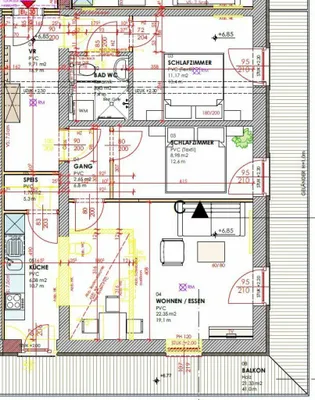 3-Zimmer-Wohnung mieten in Hartberg-Fürstenfeld – 66,07 m², € 699 – Bild 19 von 19