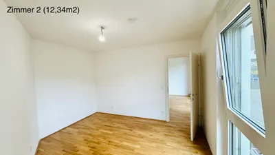 Traumhafte 3 Zimmer Erstbezugswohnung nahe U1 Kagran / Alte Donau (rd. 68m2 Gesamtfläche, inkl. 8m2 Balkon und Siemens Einbauküche) – Bild 3