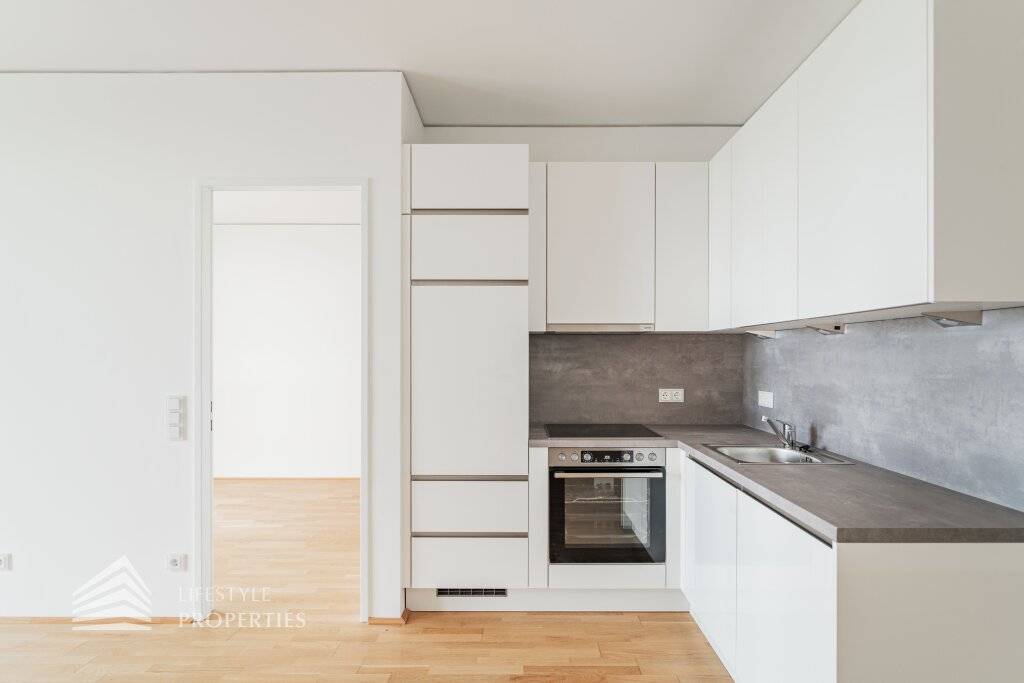Erstbezug! 3-Zimmer Wohnung mit Loggia und Traumausblick, Nähe Neue Donau - Ansicht 2