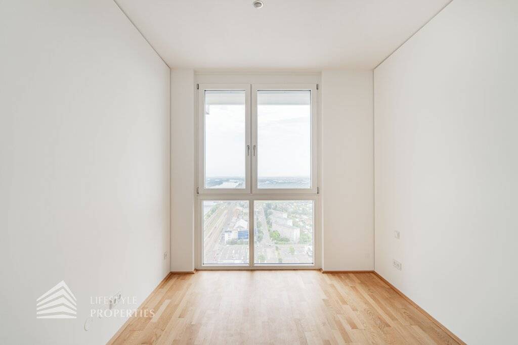 Erstbezug! 3-Zimmer Wohnung mit Loggia und Traumausblick, Nähe Neue Donau - Ansicht 3