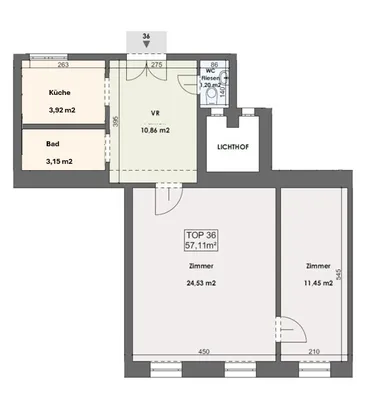 Wohnung kaufen in Wien – 71 m², € 399.999 – Bild 5 von 11