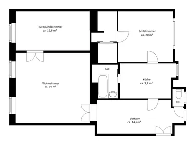 3-Zimmer-Wohnung kaufen in Wien – 94,95 m², € 445.000 – Bild 14 von 14