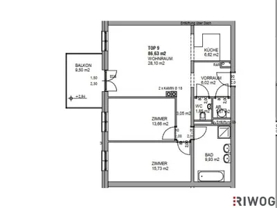 3-Zimmer-Wohnung kaufen in Gänserndorf – 86,63 m², € 329.000 – Bild 29 von 29