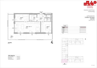 3-Zimmer-Wohnung kaufen in Linz – 65,69 m², € 472.330 – Bild 24 von 25