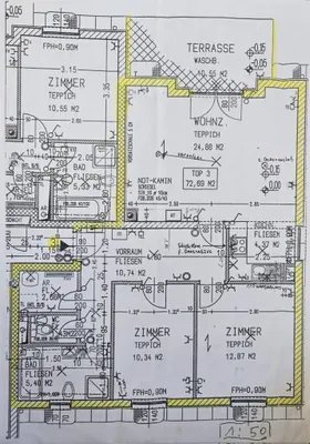 3-Zimmer-Wohnung kaufen in Baden – 72,69 m², € 310.000 – Bild 11 von 11