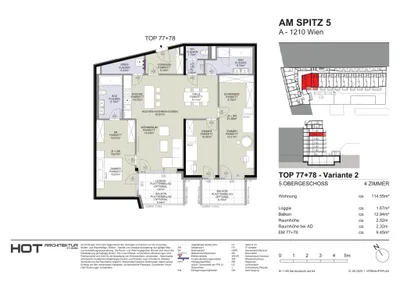 4-Zimmer-Wohnung kaufen in Wien – 113,9 m², € 858.000 – Bild 12 von 12