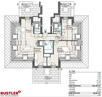 3-Zimmer-Wohnung kaufen in Wien – 101,39 m², € 627.200 – Bild 12 von 23