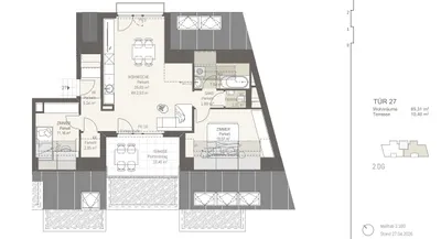 3-Zimmer-Wohnung kaufen in Wien – 85,31 m², € 604.428 – Bild 6 von 8