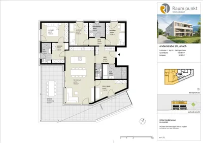 5-Zimmer-Wohnung kaufen in Feldkirch – 123,91 m², € 1.019.000 – Bild 3 von 4