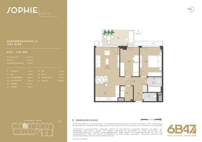 3-Zimmer-Wohnung kaufen in Wien – 70,32 m², € 679.000 – Bild 13 von 13