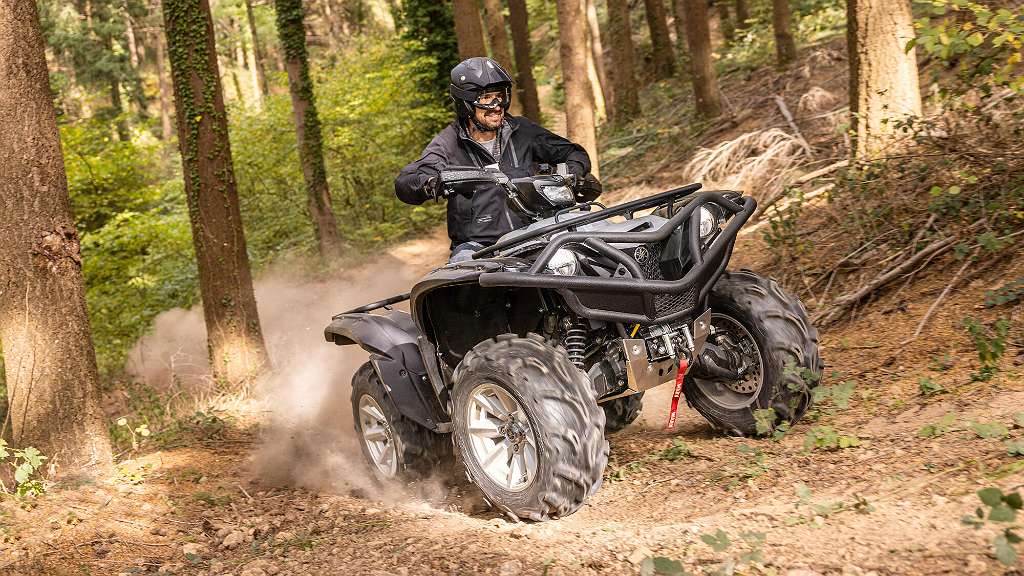 Yamaha Grizzly 700 EPS Special Edition 25th Edition ATV 4x4 mit Seilwinde und Alufelgen Quad