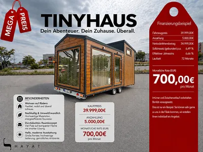 Wohnwagen Mercedes-Benz TINYHAUS /// AKTIONSPREIS ///