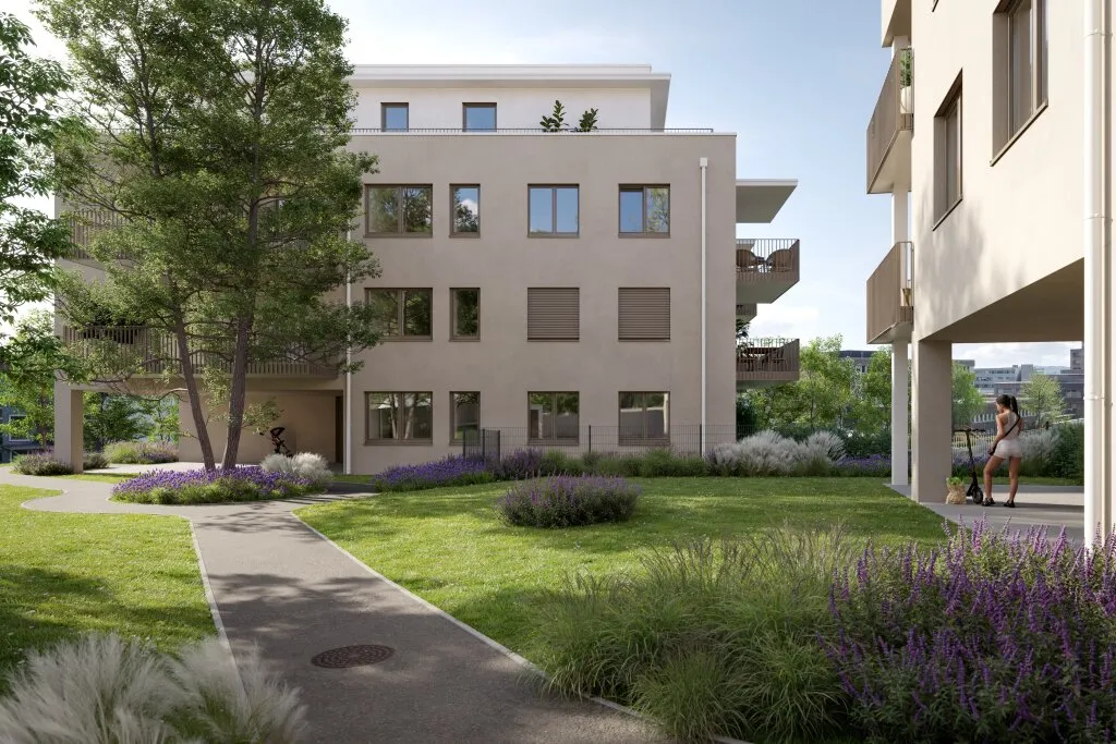 GARTENWOHNUNG ZUM ERSTBEZUG - Baustart bereits erfolgt - Widok 2